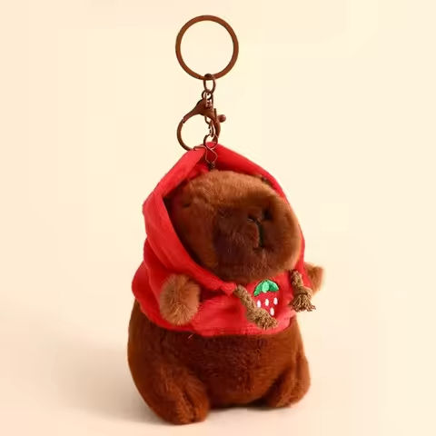 Cute Cartoon Capybara Pendant Plush Toy Doll Bag Hanging Ornaments Cute Kapila Keychain Doll Car Pendant Desktop Doll Ornaments https://tinyurl.com/2y9wvznl