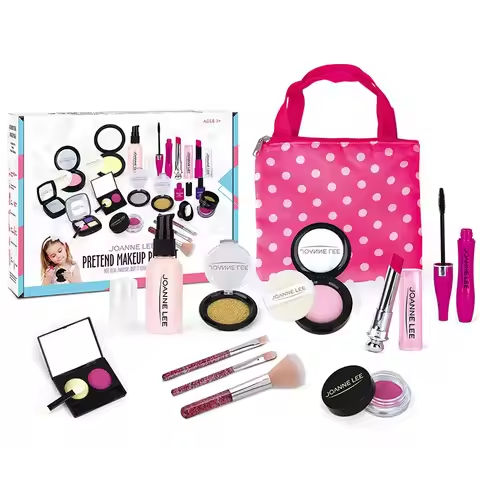 Kids Toys Simulation Cosmetics Set Pretend Makeup Toys Girls Play House Simulation Blinger Makeup Girls Play Bling Cosmetic Toy https://tinyurl.com/28uafrqj