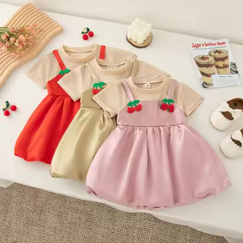 0-3 Y Fashion Summer Baby Girls Sleeveless Dress Children Birthday Party Evening Dresses Kid Wedding Fairy Costume Toddlers Wear https://tinyurl.com/2dnkcjyf