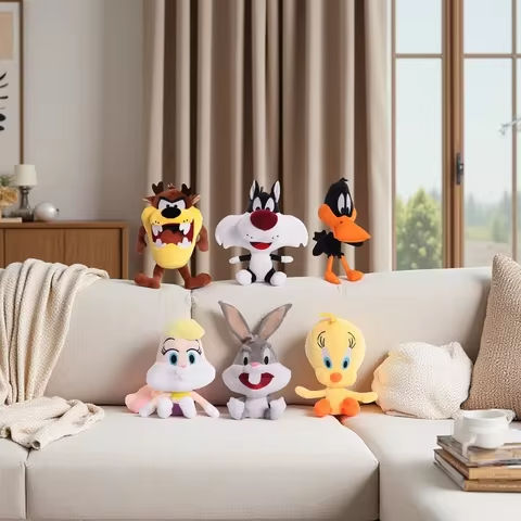 Looney Tunes Bugs Bunny Toy Action Figures Tweety Bird Lola Bunny Anime Cartoon Movie Peripheral Doll Kids Collectible Toys Gift https://tinyurl.com/297otufl