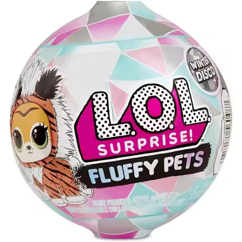L. O.L. Surprise! Winter Disco Pet Ball Blind Box Doll Disassembly Ball Doll Girl Toy Birthday Gift https://tinyurl.com/2ad4hkkj