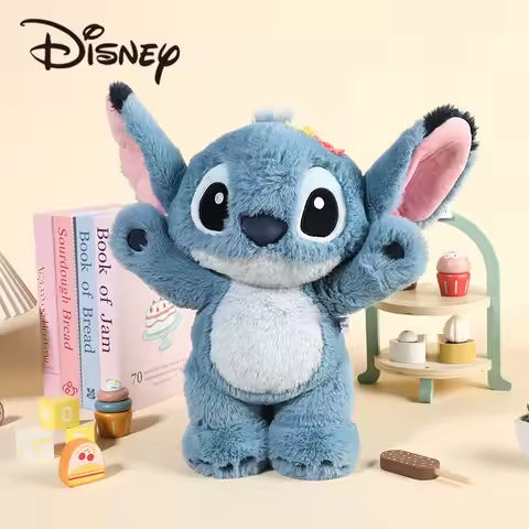 2025 Genuine Disney Big movie Kawaii Stitch Stuffed Toys Lilo&Stitch Plush Dolls Throw Pillow Children Birthday Christmas Gift https://tinyurl.com/29hp2on3
