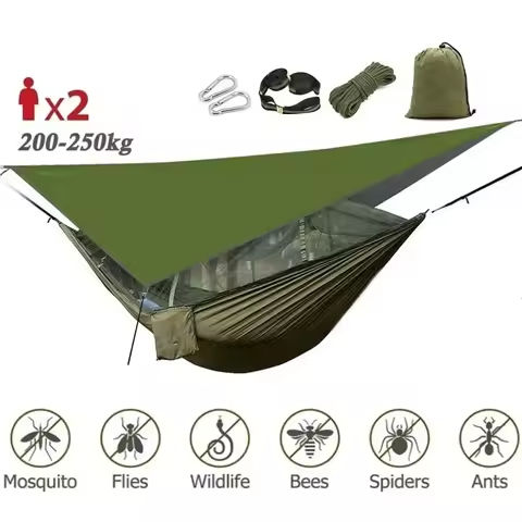 150*190CM Camping Hammock Canvas Hanging Bed Without Stick White Double Chair Swing Sleeping Bed for Travel Rollover Prevention https://tinyurl.com/264jxqks