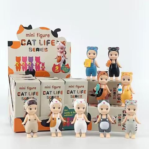Cat Blind Box Sonny Angel Cats Life Action Figures Toys Ornaments Dolls Fans Children Gift https://tinyurl.com/2a3y35rm