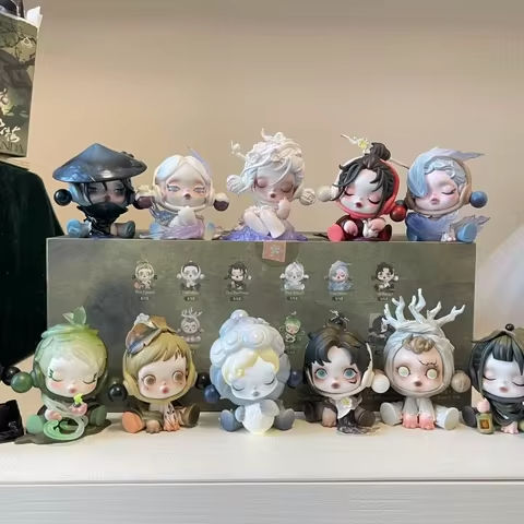 Pre Court Ink Plum Series Handmade Blind Box Trendy Toy Ornament Cartoon Creative Desktop Decoration Child Gift Mysterious Box https://tinyurl.com/27q4s28s