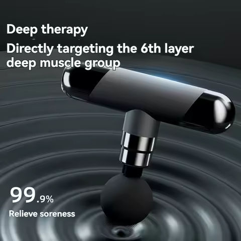 Booster V3 Massage Gun Mini Electric Body Massager Back Portable Muscle Fascia Gun Fitness Hot Compress 6 Gears https://tinyurl.com/2bxs8mmc