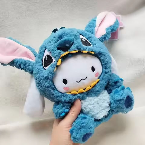 20cm Cinnamoroll Cosplasy Stitch Plush Toys Disney Stuffed Animal Dolls Soft Anime Toy Home Decor Plushie Toy Girl Birthday Gift https://tinyurl.com/2a7r4ola