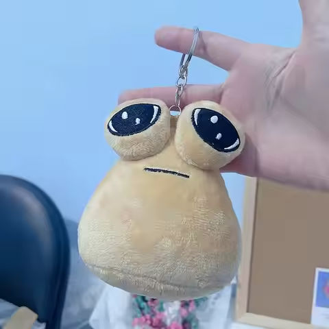 My Pet Alien Pou Plush Keychain Furdiburb Emotion Alien Plushie Stuffed Animal Pou Doll For Kids Birthday Gift https://tinyurl.com/252r83qw