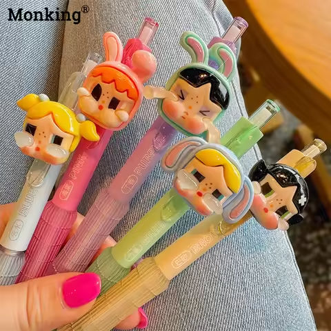 5/10Pcs Kawaii Erasable Pens 0.5mm Blue Ink Refill Gel Pen Ballpoint with Rubber Stationery School Writing Supplies https://tinyurl.com/2b64q2qs