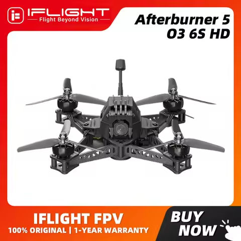 iflight Afterburner 5 O3 6S HD with DJI O3 Air Unit FPV RC Drone https://tinyurl.com/23rdr9cc