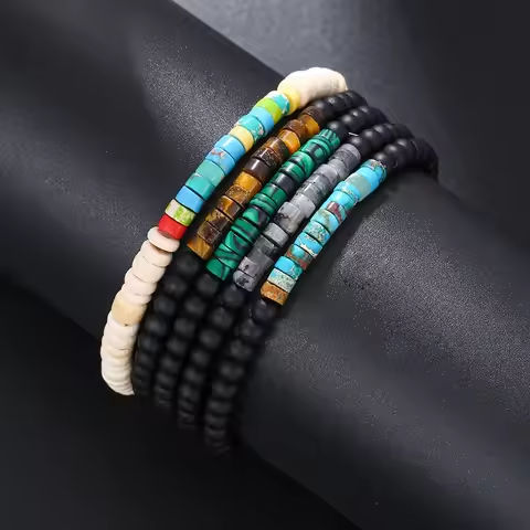 4mm 5 Style Handmade Onxy Beads Mens Bracelet Luxury Emperor Stone Simple Baclet For Male Armband Jewelry Homme https://tinyurl.com/28t7a9x8