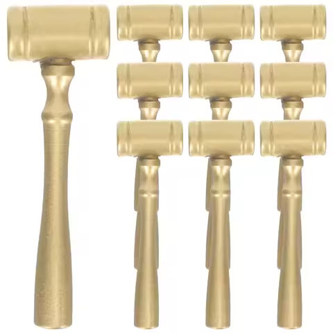 10 Pcs Wooden Hammer Toys Kids Lotto Game Learning Tool Toddler Hand Training Wood Hammers Birthday Presents https://tinyurl.com/24t4r9ge