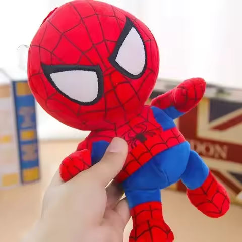 27cm Man Spidermaned Plush Toys Movie Dolls Marvel Avengers Soft Stuffed Hero Captain America Iron Christmas Gifts for Kids https://tinyurl.com/2xump9hx