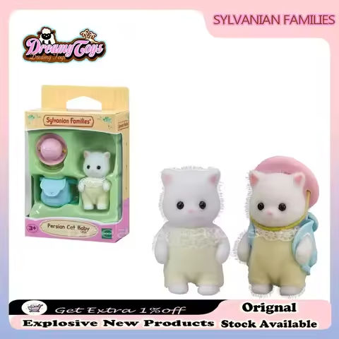In Stock Christmas SYLVANIAN FAMILIES Accessories Limited Persian Cat Cos GIFT Dress Kawaii Mini Action Figure Girl Birthday Toy https://tinyurl.com/2axe6z3k