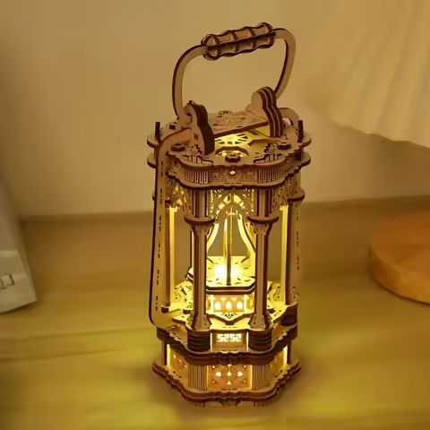 Tang lantern 3D Wooden Puzzle, Scale Model,DIY Model Kit, Handcraft Gift,Home Decoration,Mechanical Model Kit, Building Toy https://tinyurl.com/258eoh4v