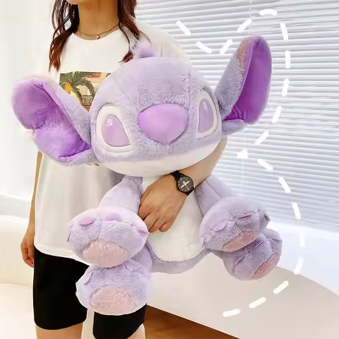 Disney Cartoon Purple Stitch Doll Star Baby Kawaii Plush Toy Girl’s Birthday Doll Girlfriend Valentine’s Day Gift 25cm/30cm/45cm https://tinyurl.com/294ag2n7