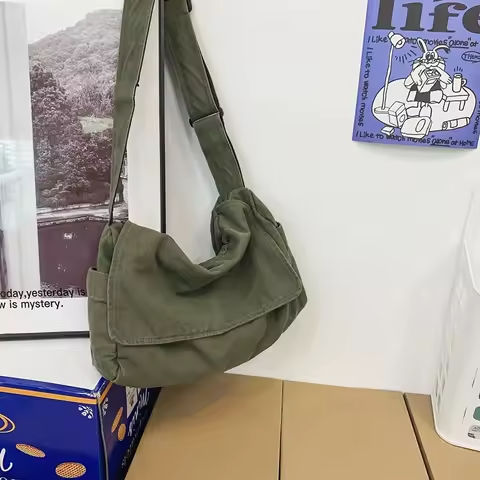 10 Pcs Canvas Bags Grocery Shopper Bag Eco-Friendly Foldable Bag Folding Pocket Tote Portable Shoulder Handbags Shopping Bag Per https://tinyurl.com/24r229ed