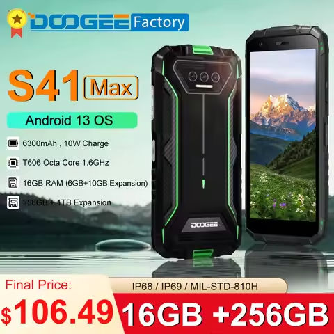 DOOGEE Blade20 Play Rugged Phone 5G Global Version Android 15 Gemini Al 10300mAh Battery 6.6” Display AI Camera Mobile phone https://tinyurl.com/28z4mmk9