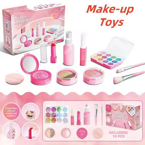 Girl Makeup Toys Pretend Princess Play House Simulation Cosmetics  Lipstick Eyeshadow Set Toys for Kids Girls Birthday Xmas Gift https://tinyurl.com/27otdzby