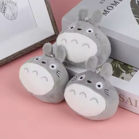Cartoon Totoro Keychain Cute Doll Keyring Fashion Couple Bag Ornament Key Chain Car Pendant Gift https://tinyurl.com/25nyr8mh