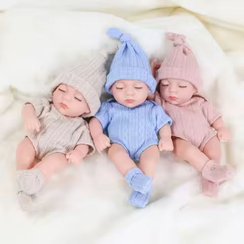 20CM Soft and Full Body Silicone Reborn Toddler Doll lifelike Newborn Doll Beautiful Doll Toys for Girls 20cm Baby Reborn Dolls https://tinyurl.com/29pa56mq