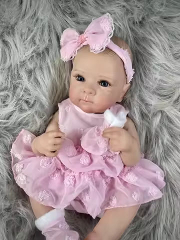 MRB 18 Inch Bettie Full Body Vinyl Girl Washable Reborn Baby Doll With Painted Lifelike Hair Bebe Reborn Christmas Toys https://tinyurl.com/2dc8jedo