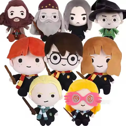 20/25cm New Original Harry Potter Plush Toy Scarf Ron Movie TV Stuffed Toys Doll Character Plush Doll PP Cute Birthday Gift Doll https://tinyurl.com/288vfmf4