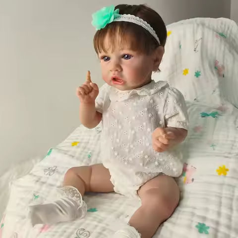 Lifelike Reborn Baby Dolls- 21Inch Cute Soft Vinyl Realistic Baby Doll,, Poseable Real Life Baby Dolls https://tinyurl.com/2cjyoswj