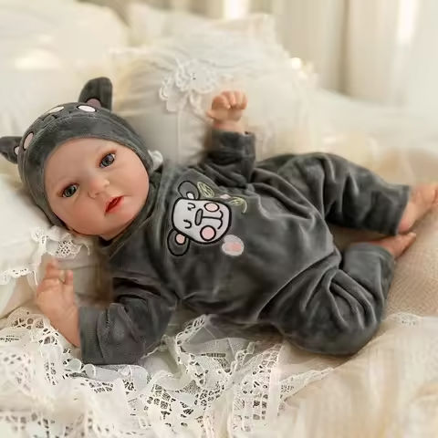 Lifelike Reborn Baby Dolls- 18Inch Cute Soft Vinyl Realistic Baby Doll, https://tinyurl.com/2asqmdv5