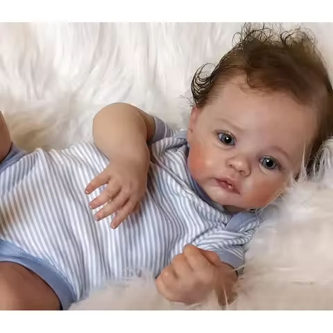 48cm Already Panted  Reborn Doll  Meadow Silicona Vinyl with Cloth Body Finished Baby Doll for Kids Girl Gift https://tinyurl.com/2belfozw