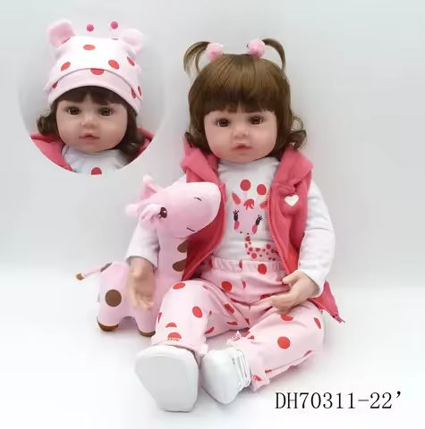 bebe doll reborn toddler 47cm soft silicone reborn baby dolls soft body lifelike menina Christmas surprice girl gifts doll https://tinyurl.com/2783ueoh