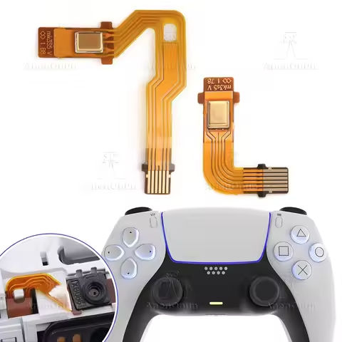 Replacement Hall Effect 3D Analog Joystick for Playstation 5 DualSense PS5 Controller Thumbstick Repair Parts Accessory https://tinyurl.com/2deb3btm