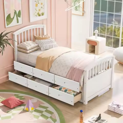 6 Inch Twin, Memory Foam Mattress with Cooling Green Tea Gel, -US Certified, 75”L x 38”W, White, Children Beds https://tinyurl.com/253bg3ej