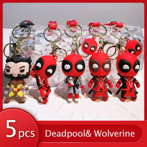 Deadpool & Wolverine Deadpool 3 Keychain Pendant Figure Doll Toy Cool Movie Doll Toy Model Figure Decoration Kid Birthday Gifts https://tinyurl.com/2cae3yvw