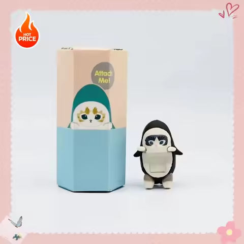 Cute Angel Mofusand Cats HOT Blind Box Hippers Action Figures Cute Mysterious Toy Doll Gift Child Decoration Co Branded Collect https://tinyurl.com/2cc983n4