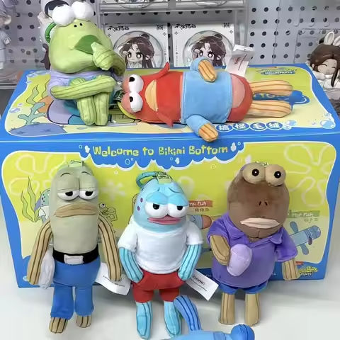 Bikini Botton Buddies Series Funny Blind Box Toys Trendy Dolls Collection Cartoon Ornaments Mystery Box Birthday Gift https://tinyurl.com/24txayk7