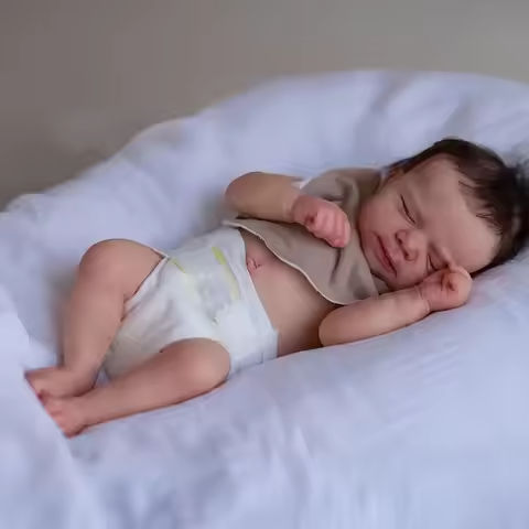 Risbecko 19 inch Already Painted Finished Reborn Baby Doll – Handmade Reborn Preemie Baby Newborn Kids Toy Gift Girl Dolls https://tinyurl.com/2bksa7qy