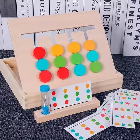 Educational 4-Color Puzzle Game for Kids – Toy to Enhance Logical Thinking And Early Childhood Enlightenment https://tinyurl.com/248vyvfd