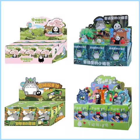 Anime Totoro Blind Box Hayao Miyazaki Fairy Tale Elves Mysterious Box Anime Model Kids Birthday Gift Bedroom Kawaii Home Decor https://tinyurl.com/23qovlvv