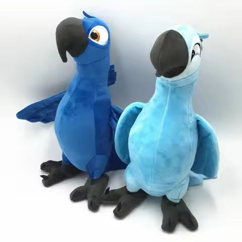 New Rio 2 Movie Cartoon Plush Toys 30cm Blue Parrot Blu & Jewel Bird Dolls Christmas Gifts For Kids Plush Toy https://tinyurl.com/2xmzktfv