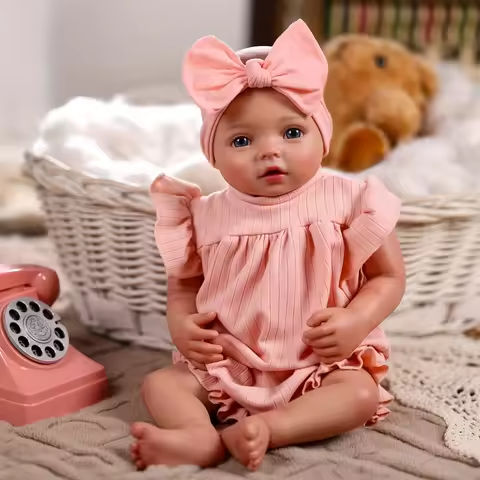 BABESIDE Lifelike Reborn Baby Dolls – 17 ” Realistic Newborn Baby Doll Real Life Baby Doll  with Accessories Set For Kids 3+ https://tinyurl.com/2ctu7qhe