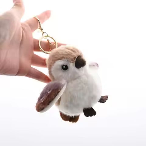 Cute Bird Plush Pendant Cartoon Chubby Bird Parrot Sparrow School Bag Keychain Exquisite Birthday Gift Car Pendant https://tinyurl.com/2b7ebqq8