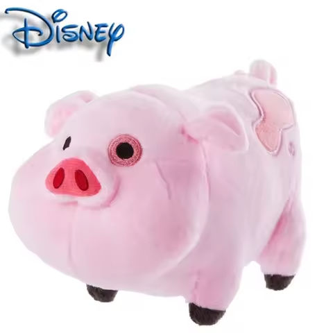 18cm Disney Anime Movie Gravity Falls Figures Waddles Pig Cartoon Stuffed Animals Plush Doll Toy for Girl New Year Xmas Gift https://tinyurl.com/2456n39l