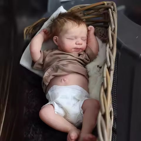 Risbecko 48cm Reborn Doll Baby Full Silicone Vinyl Girl Body -19 inch 3D Painted Skin Realistic Touch Doll Toy Christmas Gift https://tinyurl.com/2bp27m4w