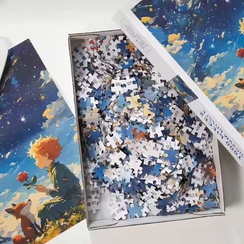 Adult 1000 Pieces Jigsaw Puzzle Little Boy Puzzle Toy Puzzle Intelligence Stress Reduction Cartoon Puzzle Festival Present https://tinyurl.com/2cc3d94z