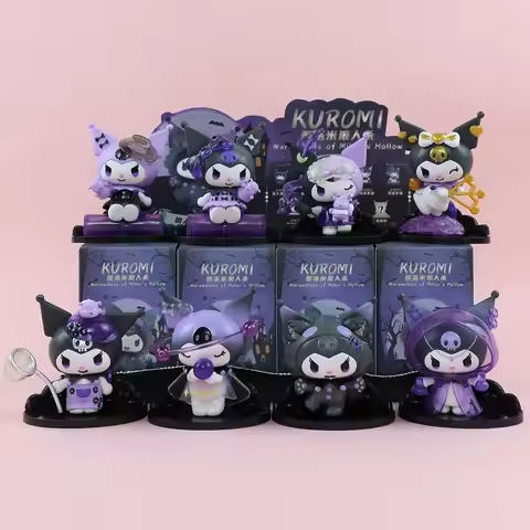 Sanrio Kuromi Blind Box Werewolf kill Series Action Figure Dolls Anime Figures Surprise Bag Cute Model Fans Collection Toy https://tinyurl.com/2djhkouc