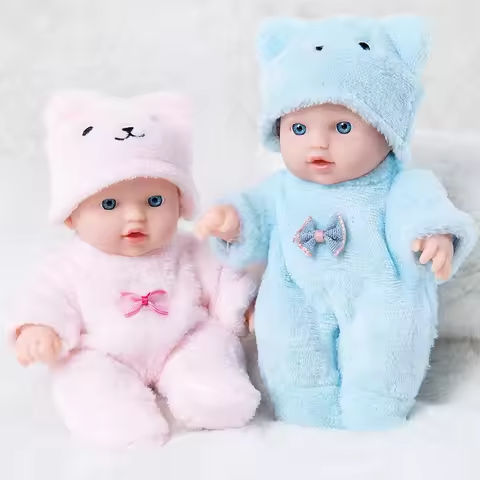 20cm/8-inch simulated silicone doll, including doll ，clothes and hats, the best children’s holiday gift https://tinyurl.com/26fyqfdr
