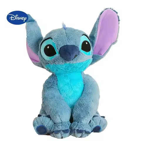 Disney 60CM Plush Stuffed Toys Lilo &Stitch Kawaii Cartoon Animal Cushion Pillow Doll Couple Girls BoyChristmas Gift  peluches https://tinyurl.com/27e9q2mn