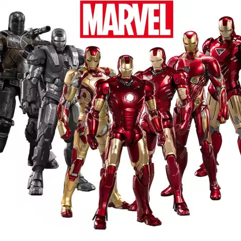 ZD Toys Iron Man Series Joint Movable MK1 MK2 MK3 MK4 MK5 MK6 MK7 MK42 MK43 MK50 Movie Action Figure 7 Inches Mark Dolls https://tinyurl.com/22xh8ruj