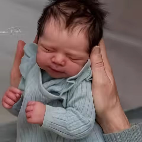 19 “/48 cm cute hand-painted Reborn doll – soft realistic skin and cloth body, suitable for role play – ideal https://tinyurl.com/2bu745zs